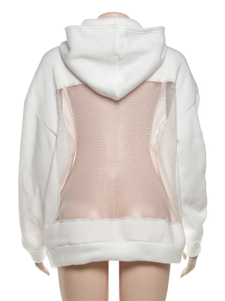 Mesh Hoodie "Aura"